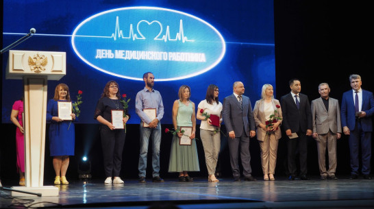 Воронежских медиков поздравили с профессиональным праздником