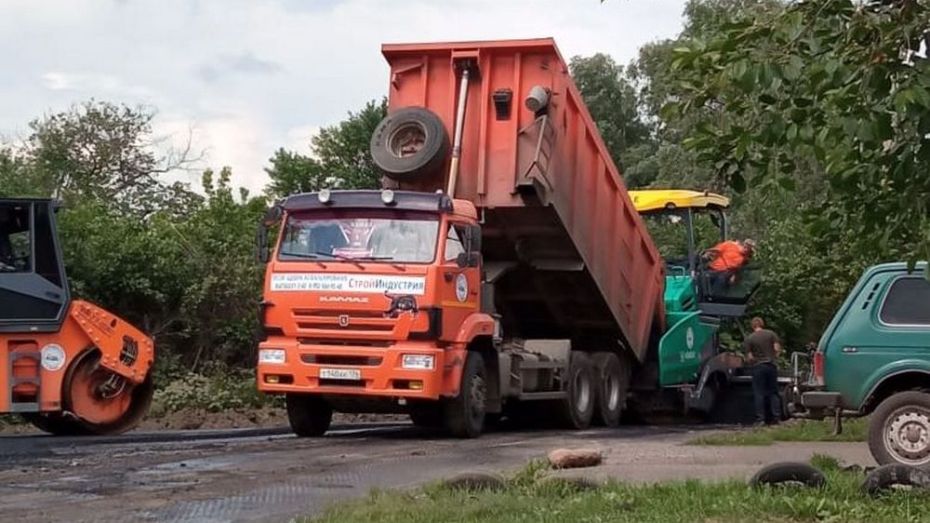 В Воробьевском районе на ремонт дорог местного значения направили 59,9 млн рублей