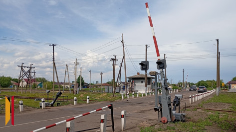 В Грибановке 28 мая не будут перекрывать железнодорожный переезд