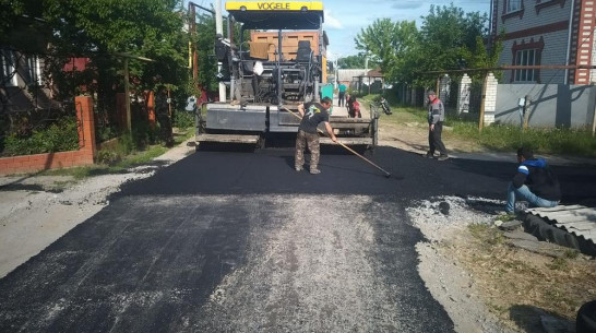 Ремонт уличных дорог проведут во всех поселениях Верхнемамонского района