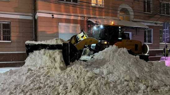 Стало известно, какие улицы в Воронеже перекроют из-за уборки снега