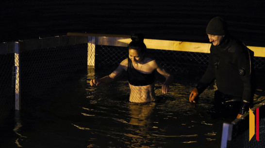 Воронежцам рассказали, как правильно окунаться в прорубь