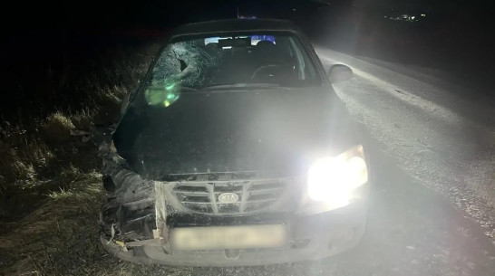 Под Воронежем автомобиль KIA насмерть сбил пешехода