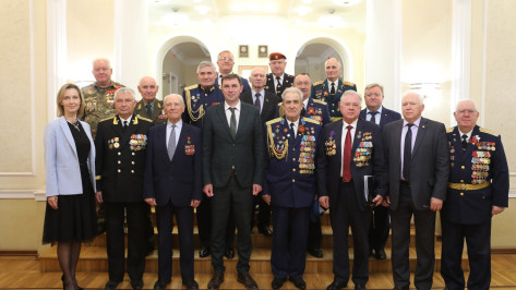 Мэр Воронежа Сергей Петрин встретился с городским Советом ветеранов