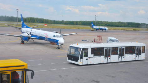 В Воронеже запустили новый автобусный маршрут до аэропорта
