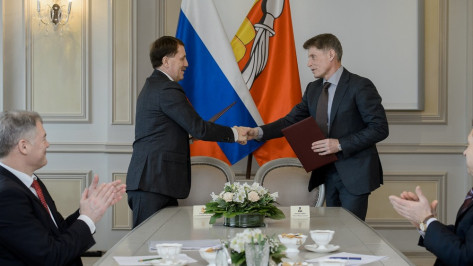 Воронежская и Сахалинская области подписали соглашение о сотрудничестве