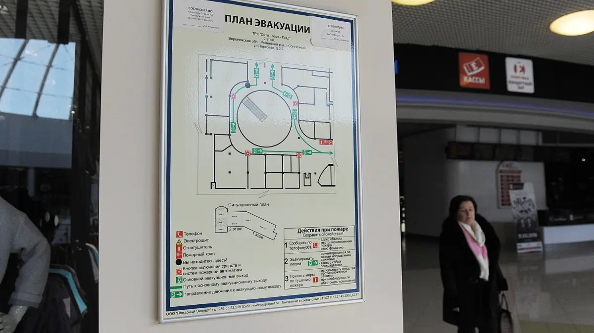 «Объекты среднего риска». Кто и как следит за пожарной безопасностью ТЦ в  Воронеже