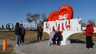 В острогожском селе Коротояк благоустроили часть сквера «К донским просторам»