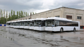 В Воронеж прибыли 52 новых маршрутных автобуса с климат-контролем
