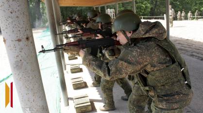 Как проходят учения добровольческих отрядов Минобороны: репортаж РИА «Воронеж»