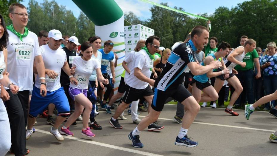 В Воронеже состоялся пятый «Зеленый марафон» Сбербанка