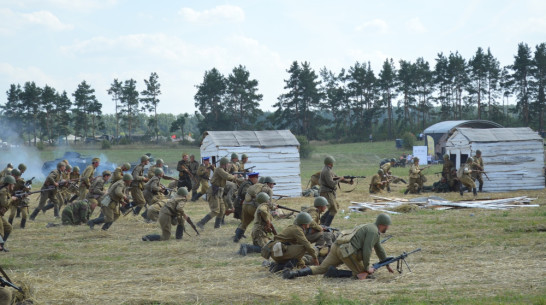 Под Воронежем военно-исторический фестиваль собрал более 30 тыс зрителей