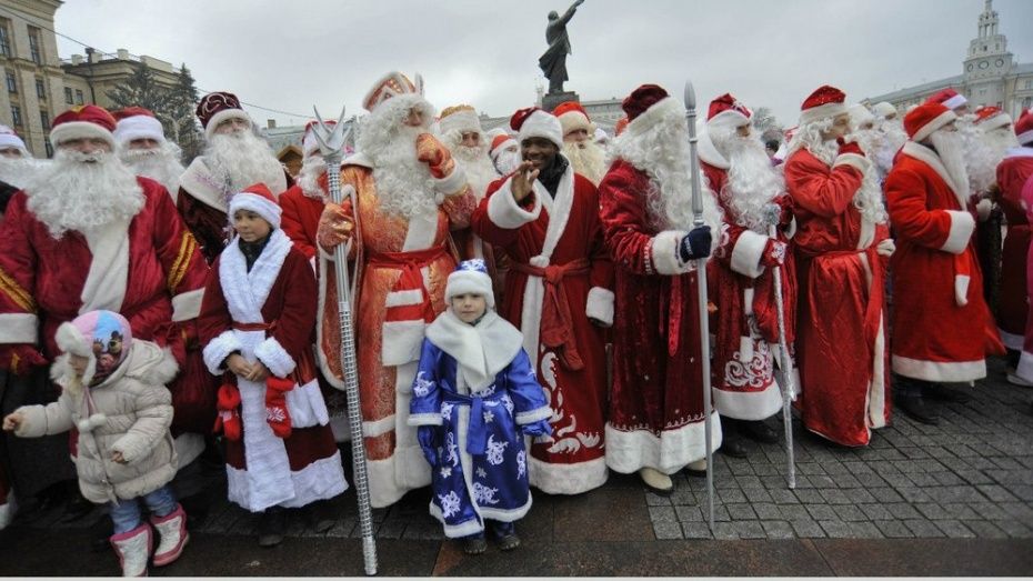 В центре Воронежа перекроют движение из-за парада Дедов Морозов