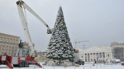 Мэрия Воронежа выделит на главную новогоднюю елку до 7,2 млн рублей