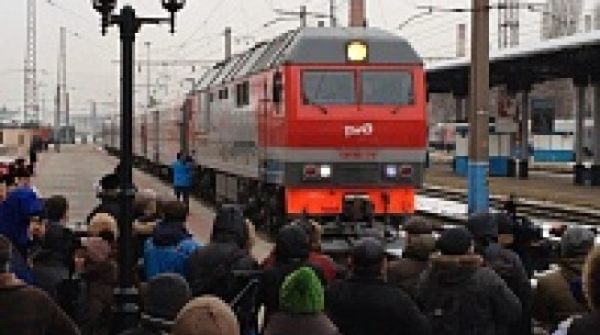 В Воронеж прибыл Олимпийский огонь