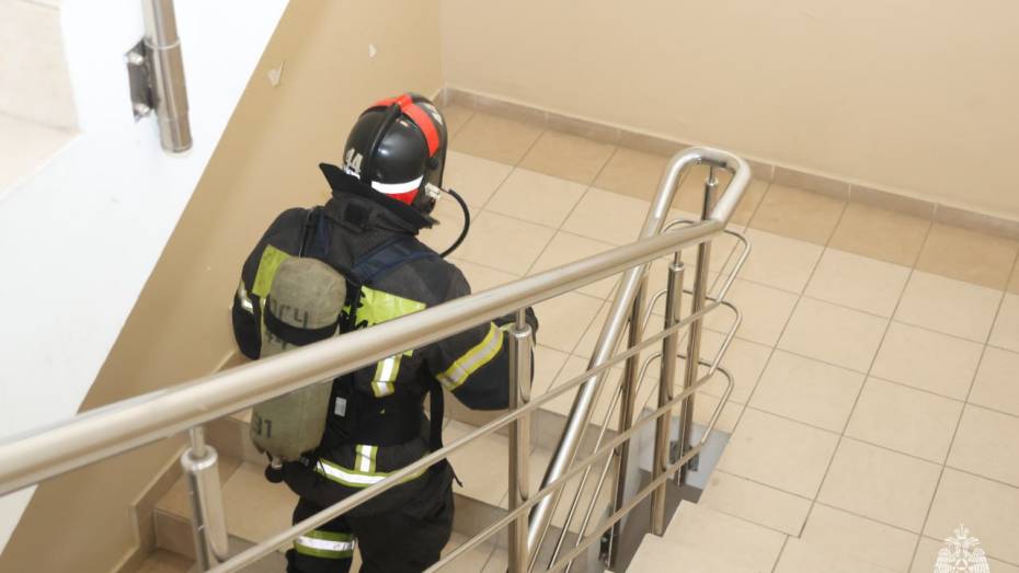 Дистанция в 25 этажей за 3 минуты 29 секунд: воронежские пожарные провели соревнования по скоростному подъему