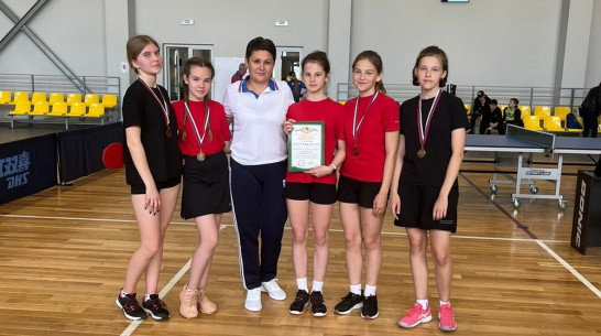 Калачеевские теннисистки стали третьими в финале Спартакиады учащихся области