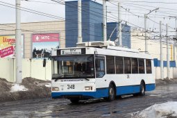 Троллейбус №8 прекратил движение из-за пожара на подстанции в Воронеже