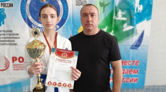 Поворинская каратистка завоевала «золото» в межрегиональном турнире «Кубок Сталинграда»