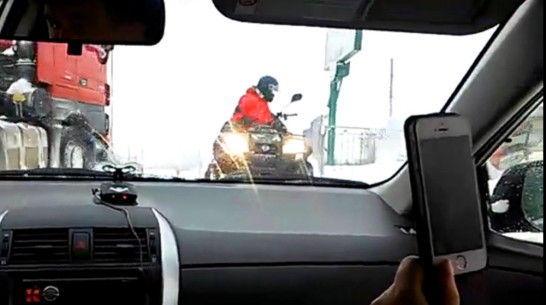 В Воронеже появился волонтер-помощник застрявшим водителям