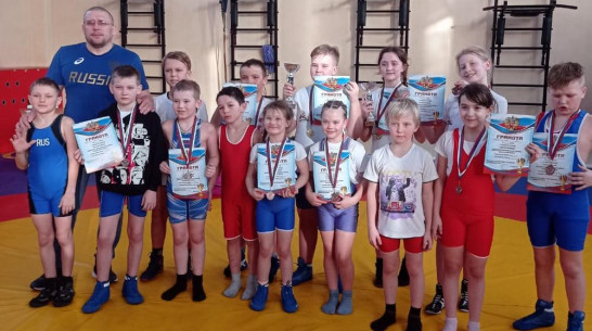 Эртильцы привезли 10 медалей с открытых соревнований по вольной борьбе в Лисках