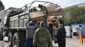 Грибановцы передали бойцам СВО детектор дронов и маскировочные сети