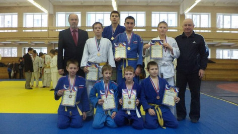 Поворинские дзюдоисты завоевали 8 медалей на первенстве школы олимпийского резерва