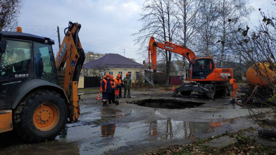 В Воронеже восстановили поврежденный водовод на левом берегу