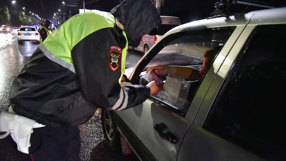 Полицейские поймали 91 пьяного водителя в праздничные выходные в Воронежской области