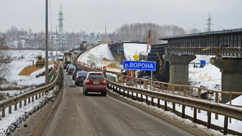 Грузоподъемность моста через реку Ворона в Борисоглебске увеличена