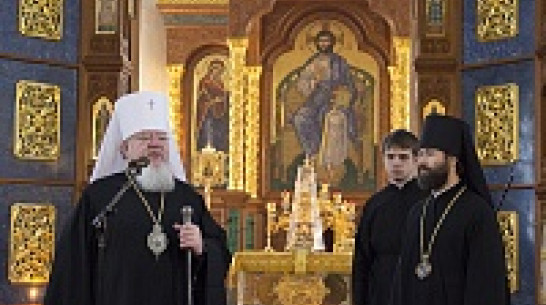 Митрополит Воронежский и Лискинский Сергий рассказал воронежцам об образовании в нашей области митрополии из трех епархий