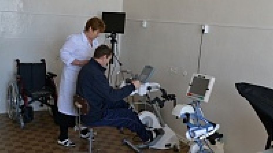 В Грибановской ЦРБ открылось реабилитационное отделение для больных, перенесших инсульт