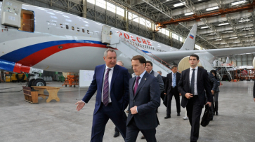 Дмитрий Рогозин в Воронеже анонсировал создание дальнемагистрального самолета