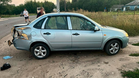 В ДТП под Воронежем пострадали 17-летний водитель мотоцикла и его 15-летняя пассажирка