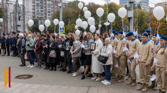 «Белый журавль – символ светлой памяти»: Воронеж присоединился к Всероссийской акции, посвященной павшим воинам России