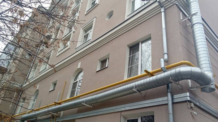 В центре Воронежа завершился капремонт фасада видового дома на улице Кольцовской