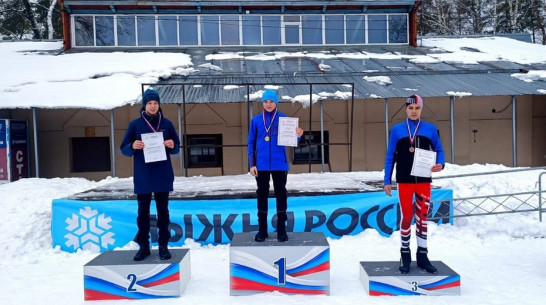 Лискинский лыжник стал бронзовым призером областных соревнований