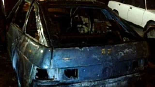 В Воронеже на Матросова сгорел «ВАЗ»