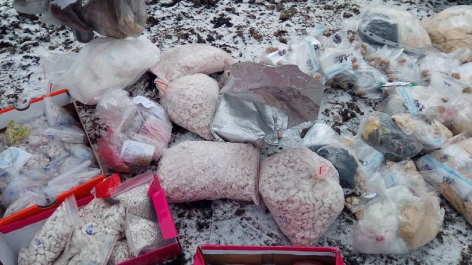 В Воронеже полицейские уничтожили более 20 кг наркотиков 