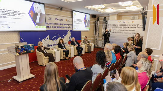 В Воронеже обсудили интеграцию новых регионов в общественное пространство России