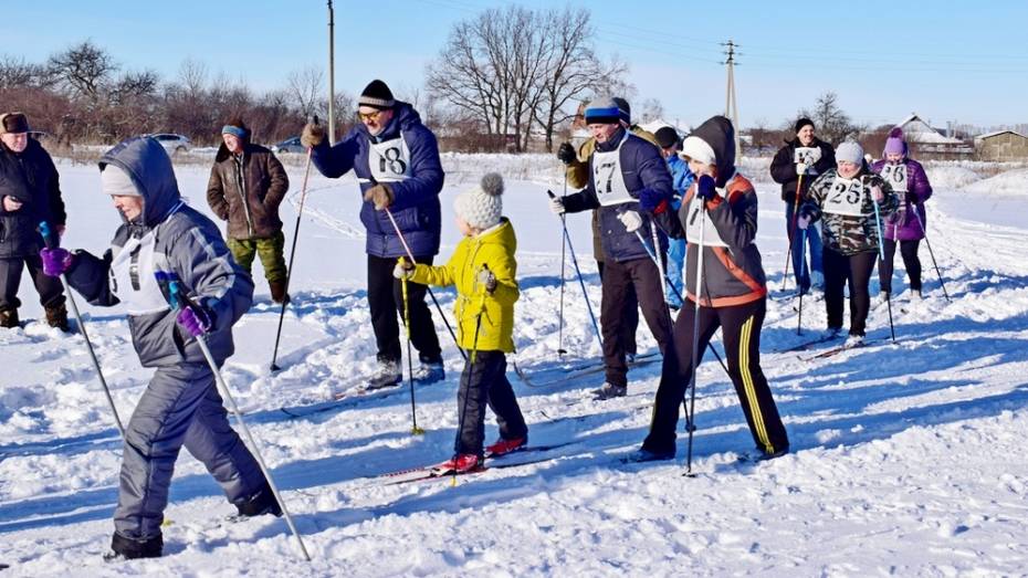 В Грибановке проведут городское первенство по бегу на лыжах