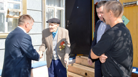 В Терновском районе единственный ветеран ВОВ отметил 97-летие