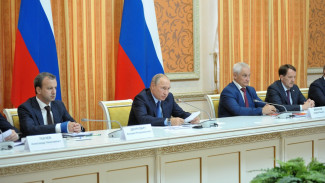 Владимир Путин в Воронеже напомнил о необходимости контроля ситуации с АЧС