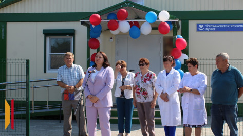 В верхнехавском поселке Верхняя Маза открыли модульный ФАП