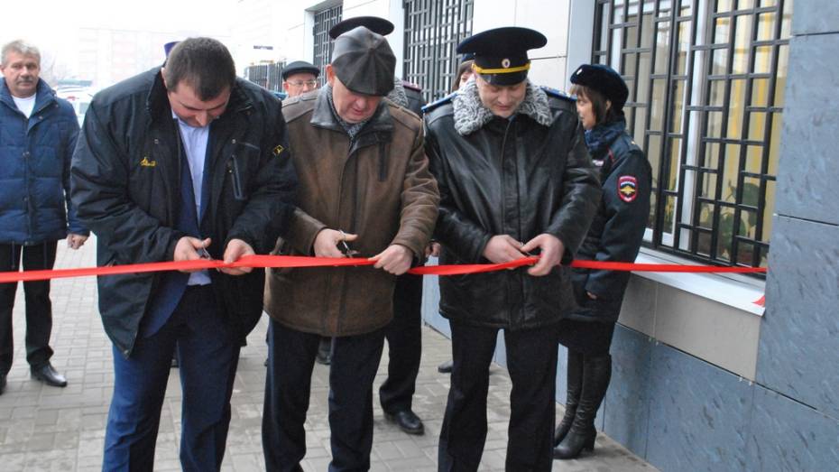 В Лисках открыли новый комплекс зданий отдела полиции