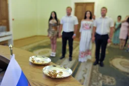 Число бракосочетаний за год выросло в Воронеже на треть