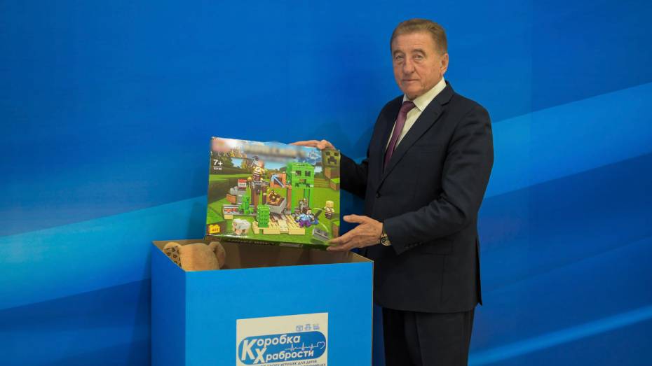 В Воронеже завершается благотворительная акция «Коробка храбрости» партии «Единая Россия»