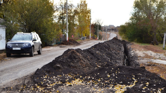 В нижнедевицком поселке на средства ТОС построили водопровод