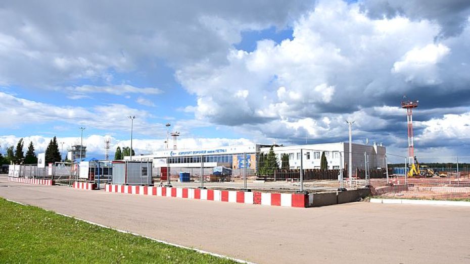 Воронежский аэропорт показал динамику строительства нового терминала на таймлапс-видео
