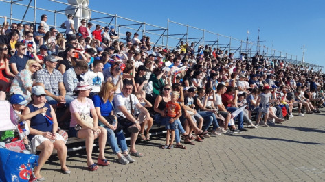 Трансляцию матча Россия – Уругвай на Адмиралтейской площади увидели 2,5 тыс воронежцев